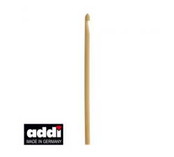 Крючок вязальный Addi №7 из бамбука 15 см